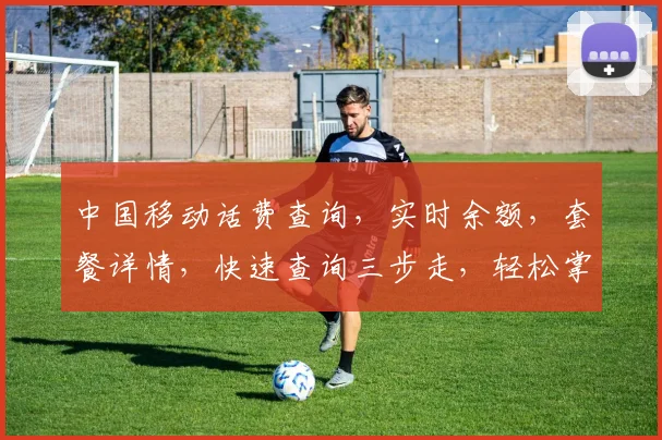 中国移动话费查询，实时余额，套餐详情，快速查询三步走，轻松掌握
